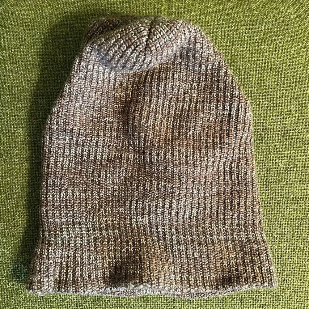 Vintage Camo Balaclava Ski Hunting Face Mask Warm Made In USA Bank Robber Beanie